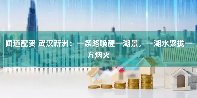 闻道配资 武汉新洲：一条路唤醒一湖景，一湖水聚拢一方烟火